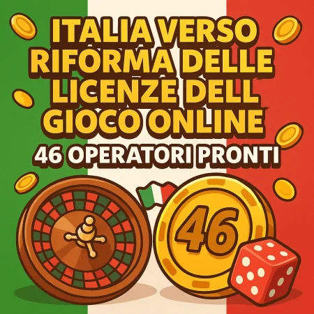 Italy heading for online gaming revolution: 46 operators ready for new licensing era